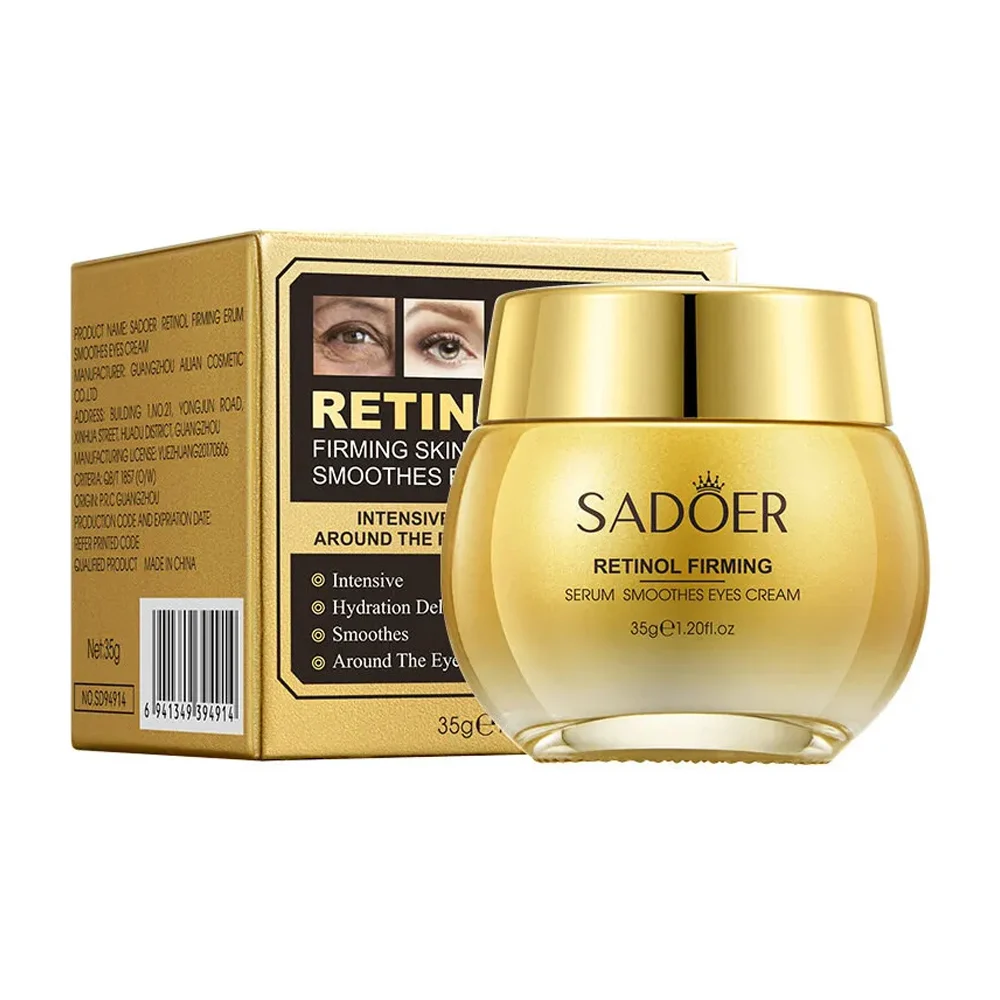 Crema reafirmante suavizante sadoer con retinol para ojos 35g / sd94914 / sd42668