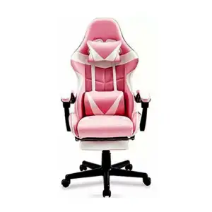 Silla gamer tipo racing ajustable, variedad de colores / pn-6688