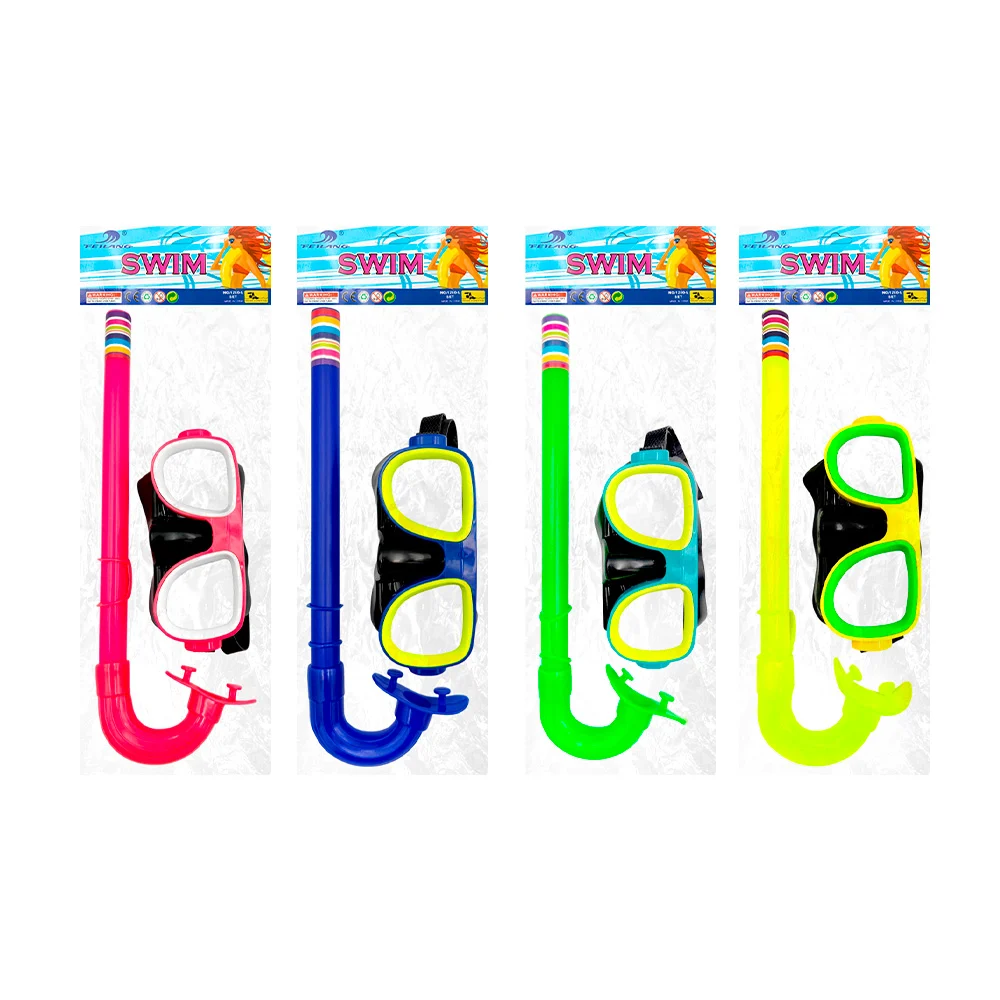 Kit de buceo infantil con goggles y snorkel, variedad de colores / swim / snorkel infantil / sw-1280l
