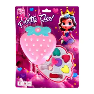 Estuche de maquillaje infantil con diseño en forma de fresa, variedad…