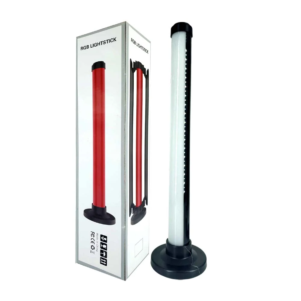 Barra led de luz cálida y fría con soporte y control de cambio/ rgb lightstick