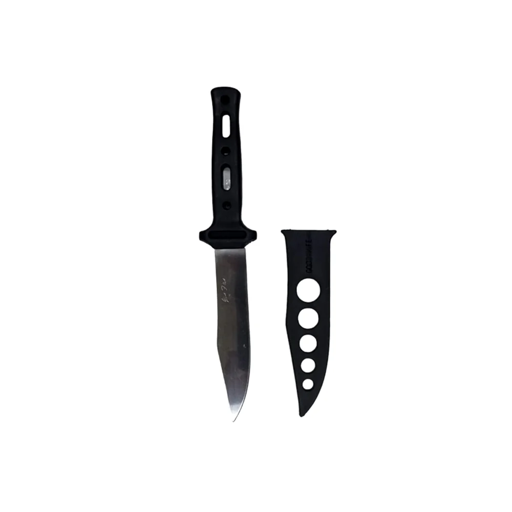 1pza Cuchillo de acero inoxidable para camping / good knife t183