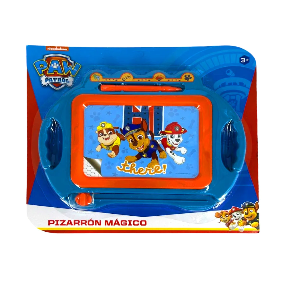 Pizarrón mágico de 23x17.5cm con diseño de paw patrol / t372334