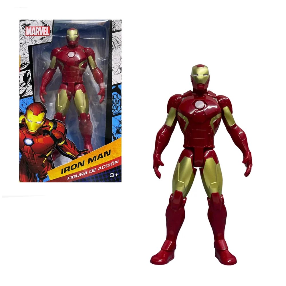 Figura de acción articulada con diseño de iron man, 23cm / t378855