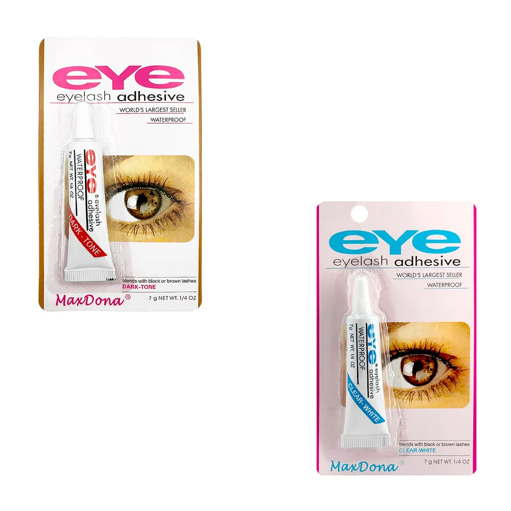 1pza Pegamento pequeño para pestañas postizas, aplicable, a prueba de agua, variedad de usos / eyelash adhesive / maxdona / t406 / 095218