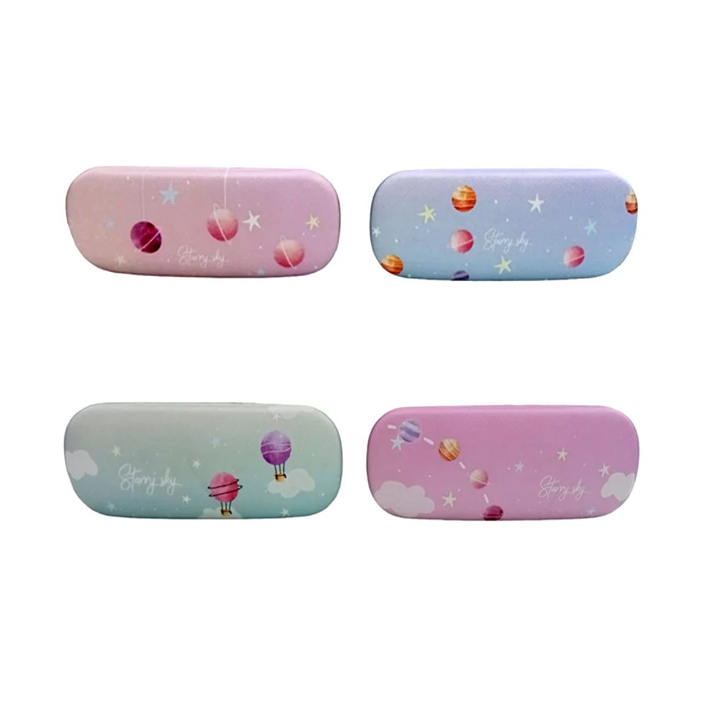 Estuche con diseños de planetas para lentes, variedad de modelos / t567