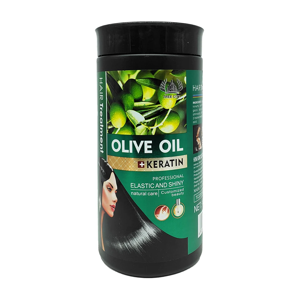 Tratamiento de keratina con extracto de aceite de oliva para un cabello flexible y brillante, 1000g / tc2287-a