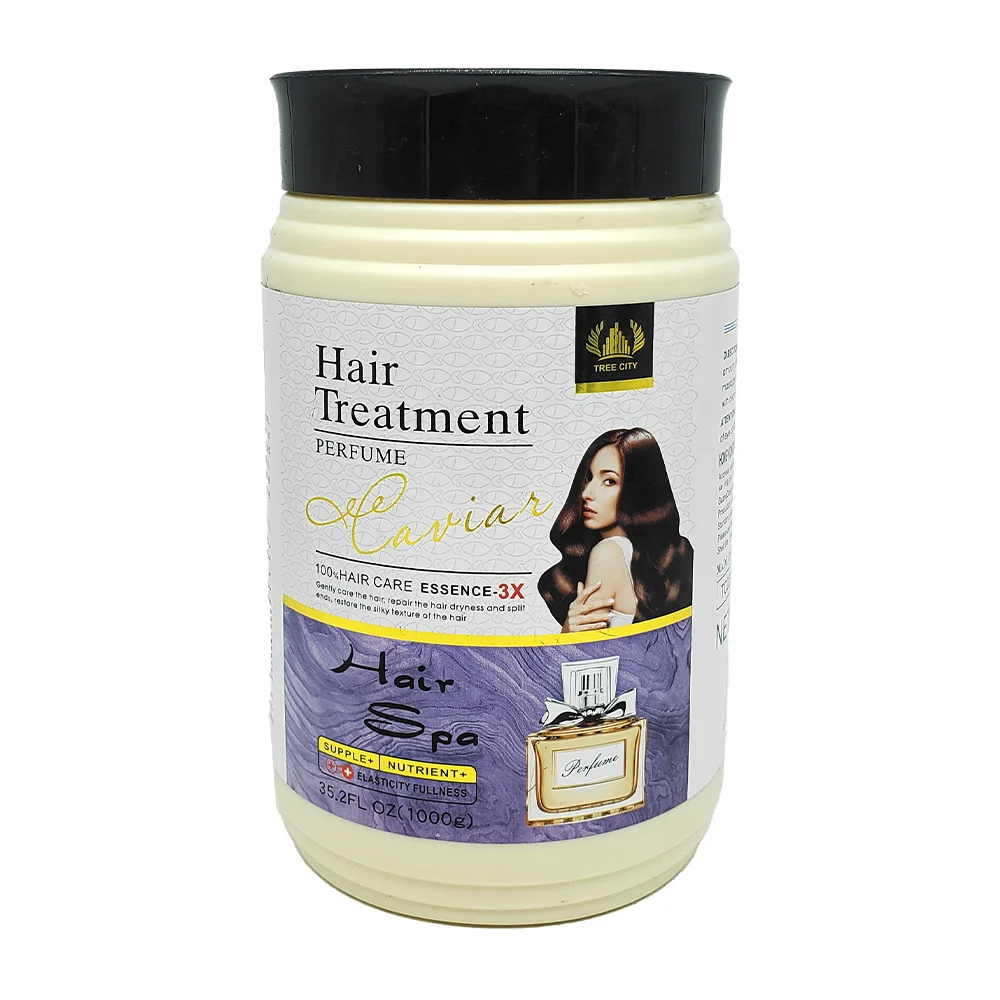 Tratamiento de keratina con extracto de caviar para reforzar las puntas del cabello, 1000g / tc2292-b