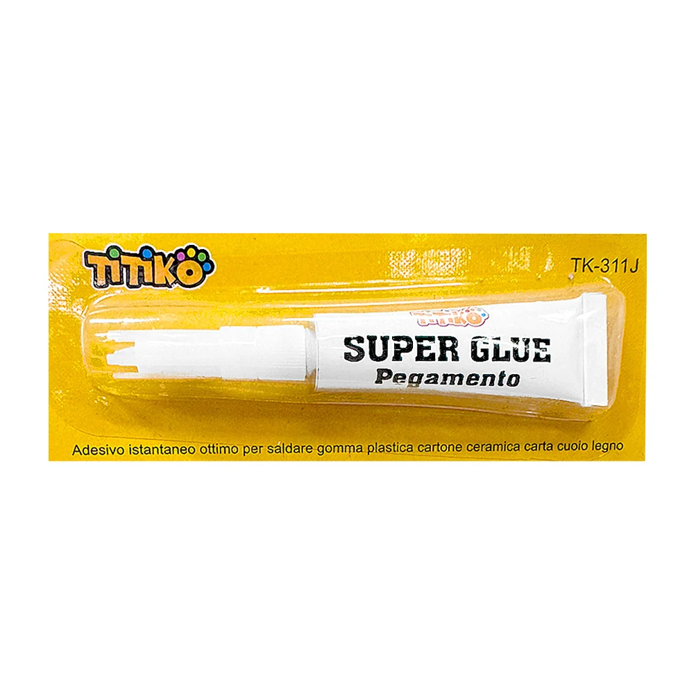 1pza pegamento instantáneo líquido 3g multiusos / tk-311j / titiko / super glue pegamento
