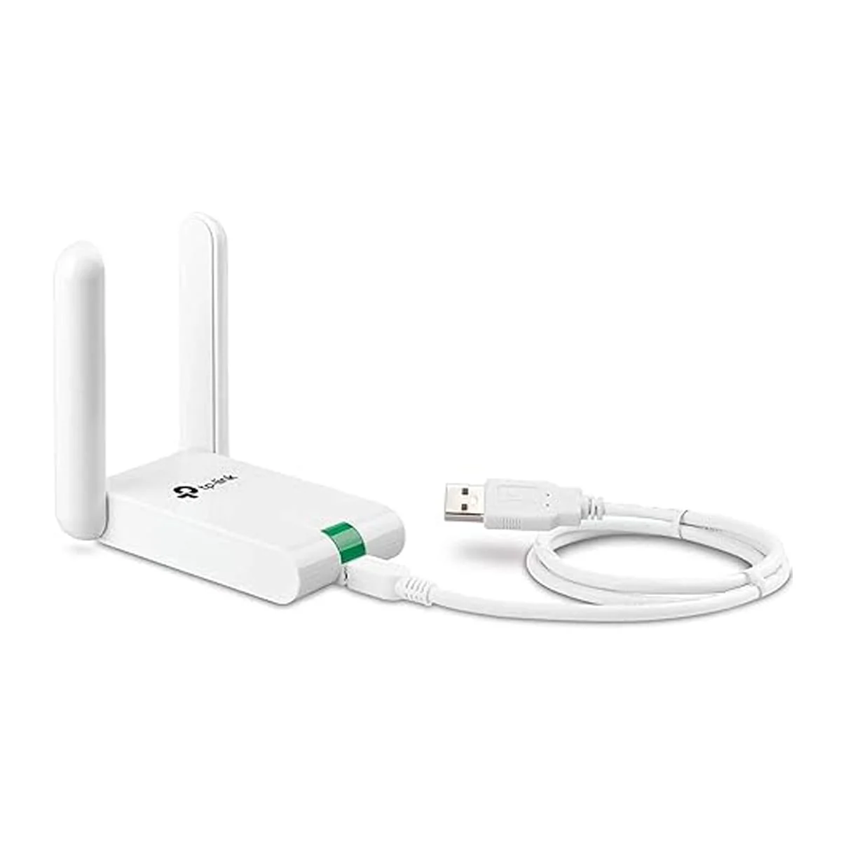 Adaptador de red inalámbrico usb v5 2.4ghz con 2 antenas de 3dbi 300mbps / high gain wireless / usb adaptar / tl-wn822n