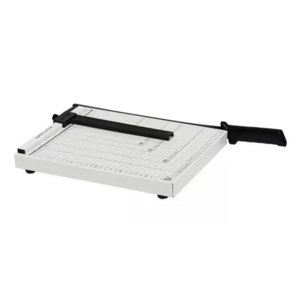 Guillotina cortadora de papel a4 con base de metal 10x12 pulgadas / paper cutter / 829-4