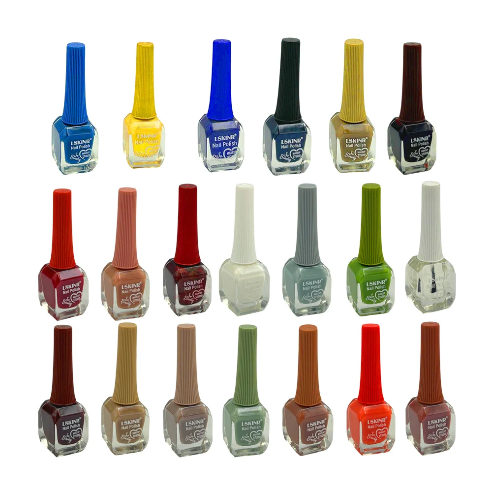 Esmalte lskinr profesional en tono matte o metálico para uñas, variedad de colores / so beauty / makeup studio