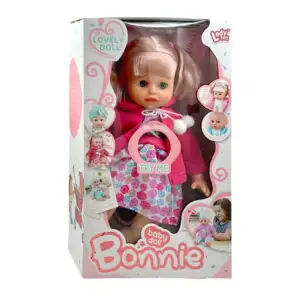 Muñeca bebé bonnie con vestido y sonido, 35.5cm, variedad de modelos …
