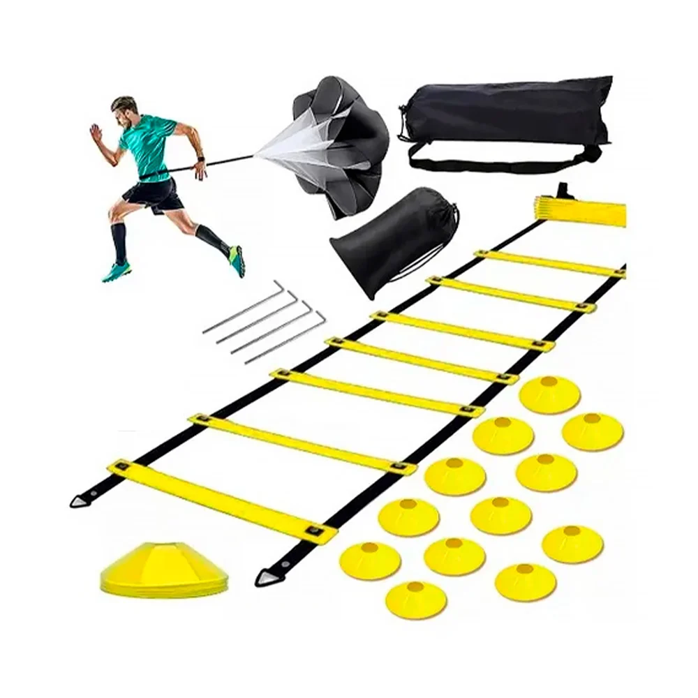 Kit básico para entrenamiento de fútbol, agilidad y coordinación / entrenamiento deporte / ejercicio de resistencia / ty227 / anri40347