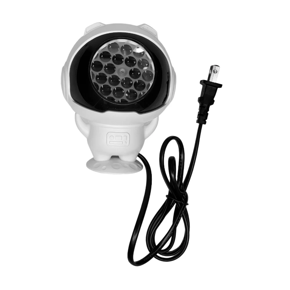 Proyector led en forma de astronauta con proyección temática navideña / led projection light