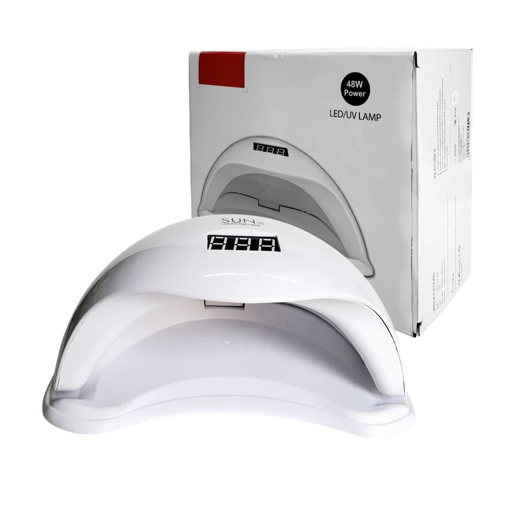 Lámpara / secadora de esmalte para uñas, con luz uv y 48w de potencia / la-02