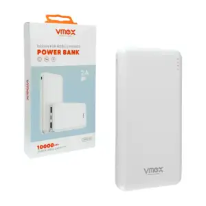 Power bank / batería portátil de 10000 mAh con 2 puertos usb, tipo c …