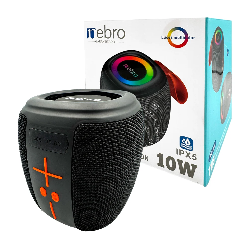 Bocina inalámbrica bluetooth con sistem...