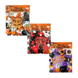 Kit de decoración para fiesta con temática de feliz halloween, varied…