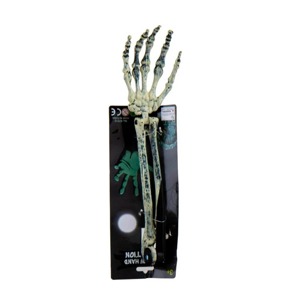 Estaca para jardín en forma de brazo esqueleto para decoración de halloween / ws58