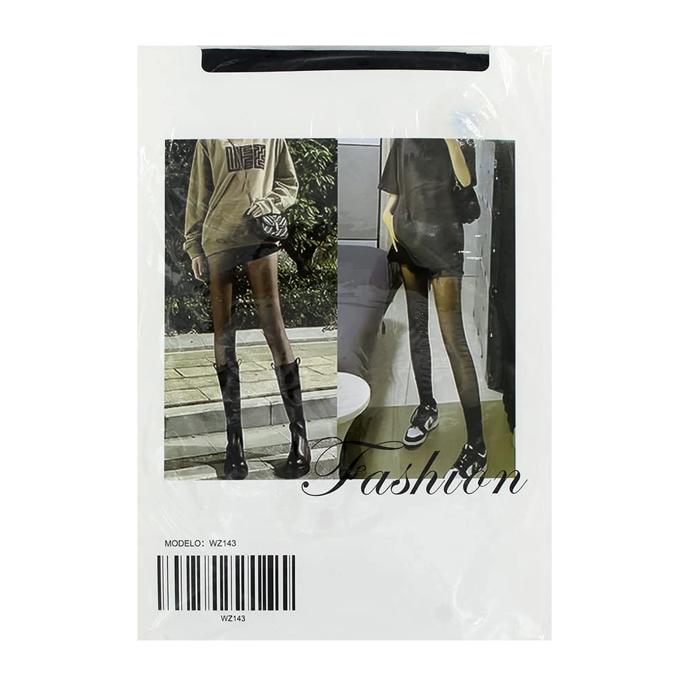 Pantimedias translúcidas fashion color negro / black silk stockings