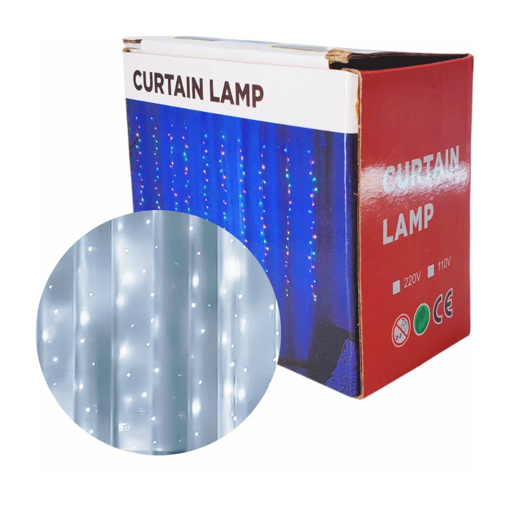 Serie cascada tipo cortina led de luz blanca / curtain lamp / x-809-1