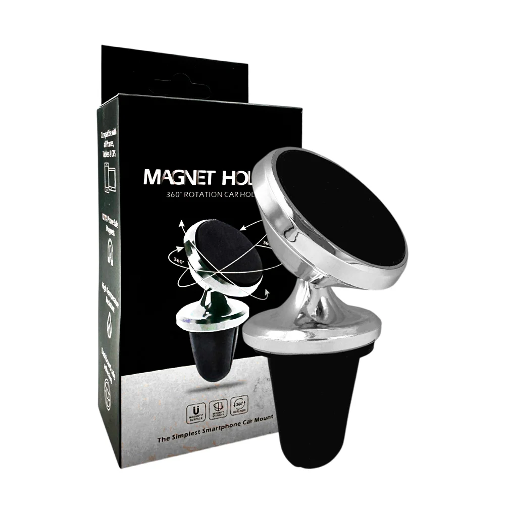 Soporte magnético de carro automóvil para teléfono celular, variedad de colores / magnetic car holder / q1 / xz-6208