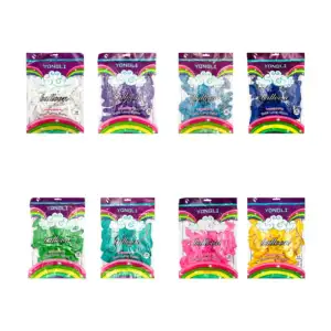 Paquete con 50 globos de látex 10¨ pulgadas, variedad de colores / ha…