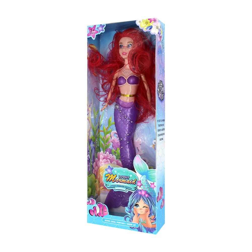 Muñeca de sirena con cola movible, variedad de modelos / lovely mermaid