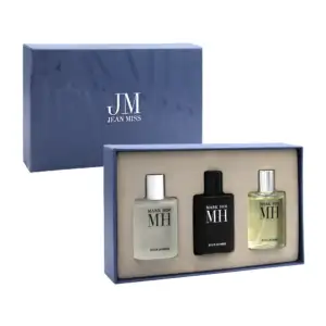 Set con 3 perfumes jm jean miss en spray con fragancia para hombre, 3…