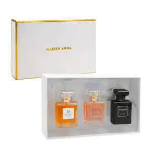 Set con 3 perfumes maiden anna en spray con fragancia para dama, 30ml…