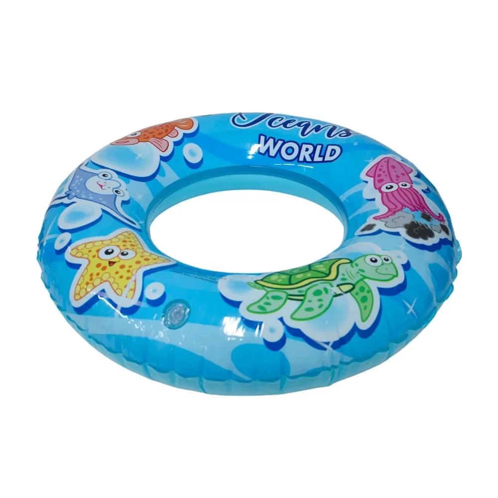 Salvavidas inflable de 80cm con diseño marino, variedad de modelos / swimming ring / yyq-268