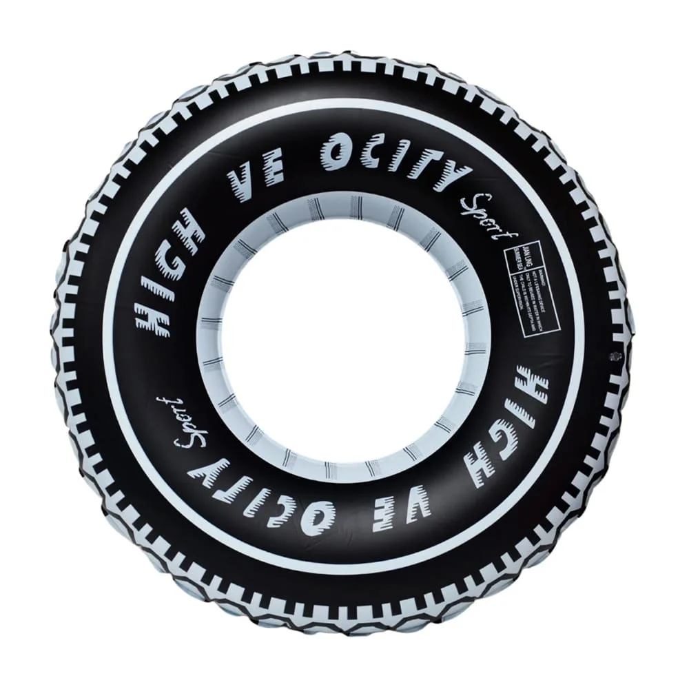 Salvavidas inflable de 90cm con diseño neumático llanta / swimming ring / yyq-169 / yyq-276