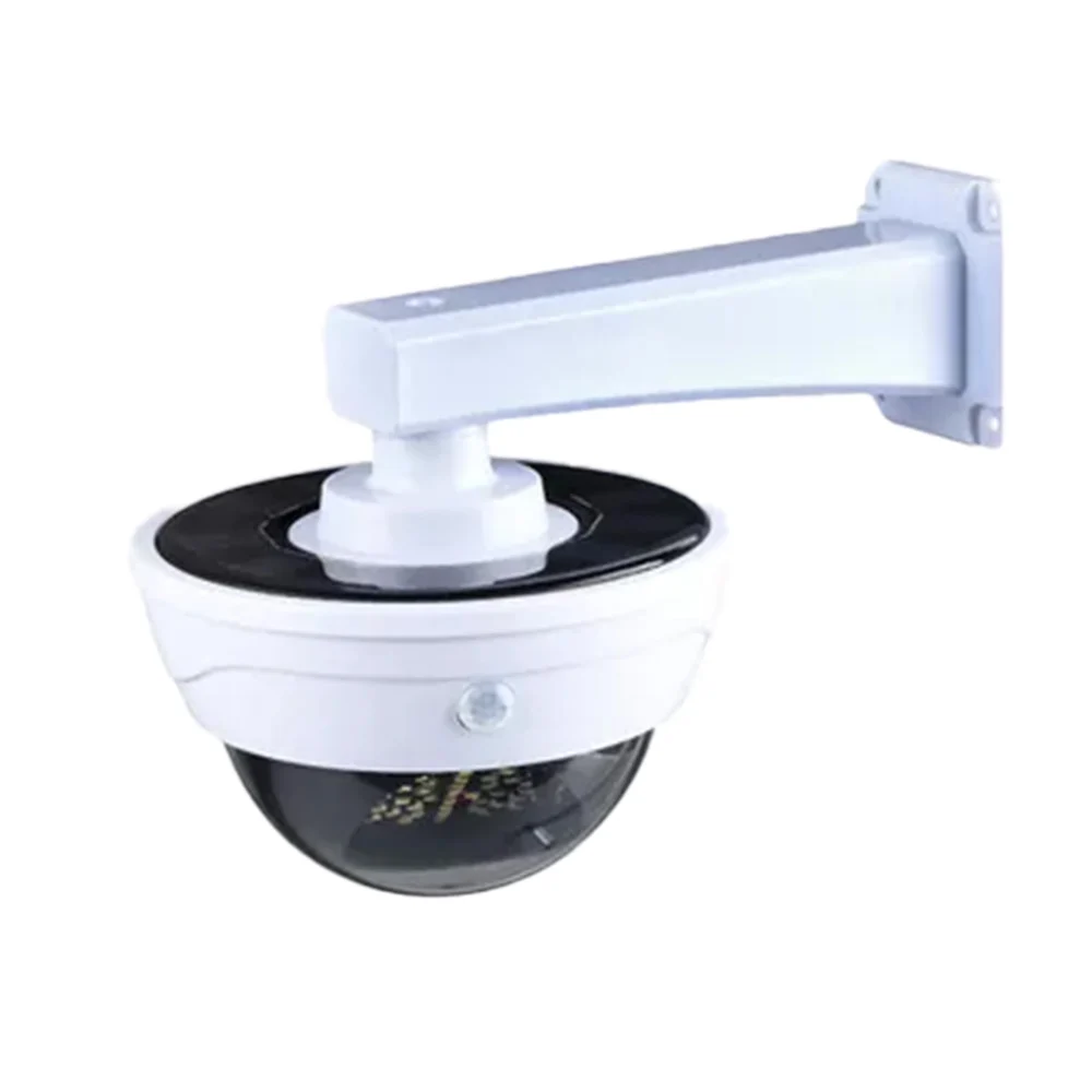 Lámpara led en forma cámara de monitoreo con control remoto y panel solar / sr-2118a