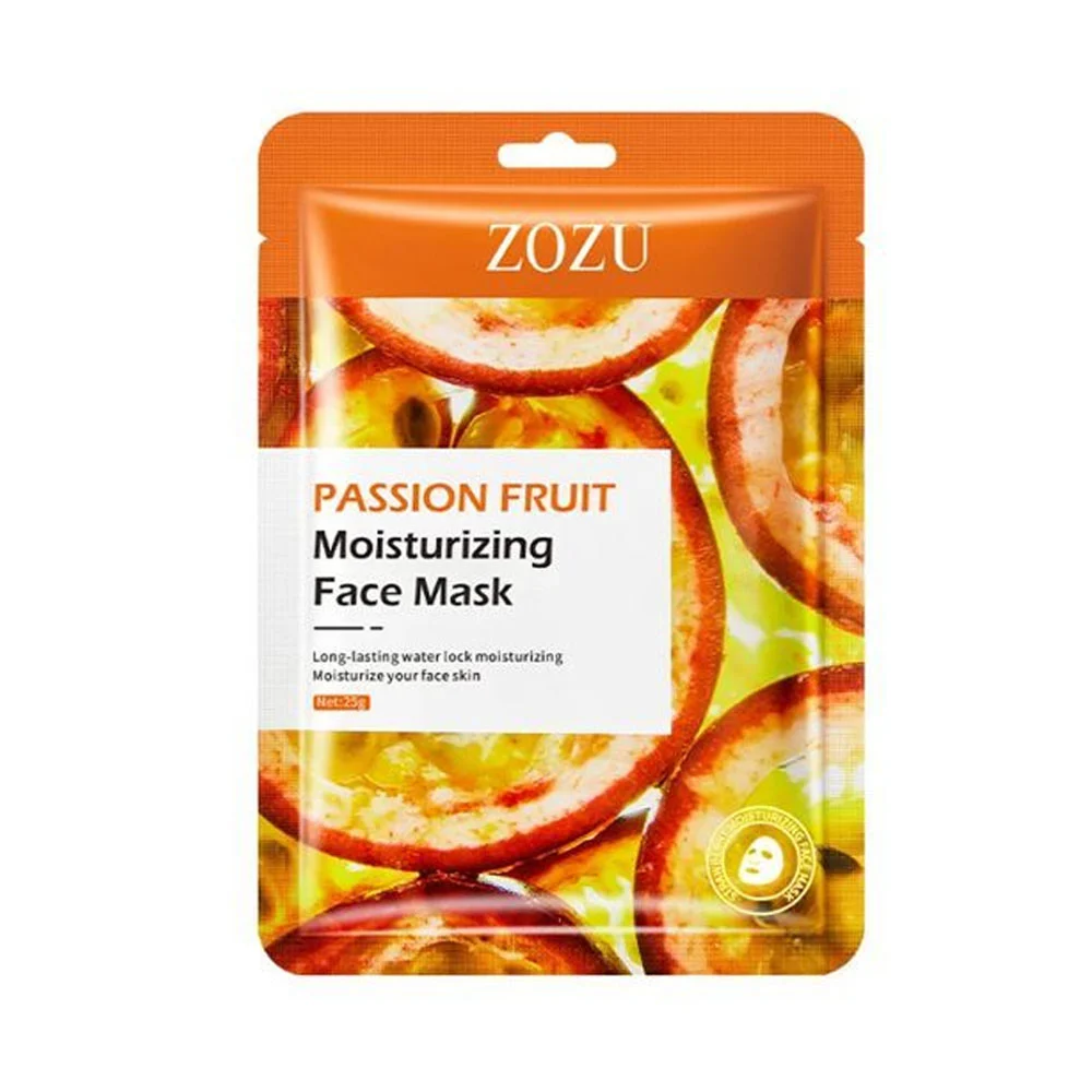 Mascarilla facial hidratante zozu con extracto de granada, 25g / zozu92157