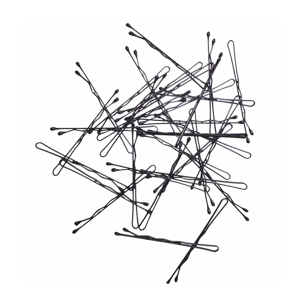 Paquete de 40 pasadores con punta de goma para el cabello / leon-apl / zxq01129