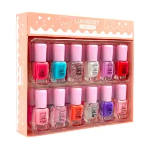 Paquete con 24 esmaltes infantiles para uñas nail lacquer en colores …