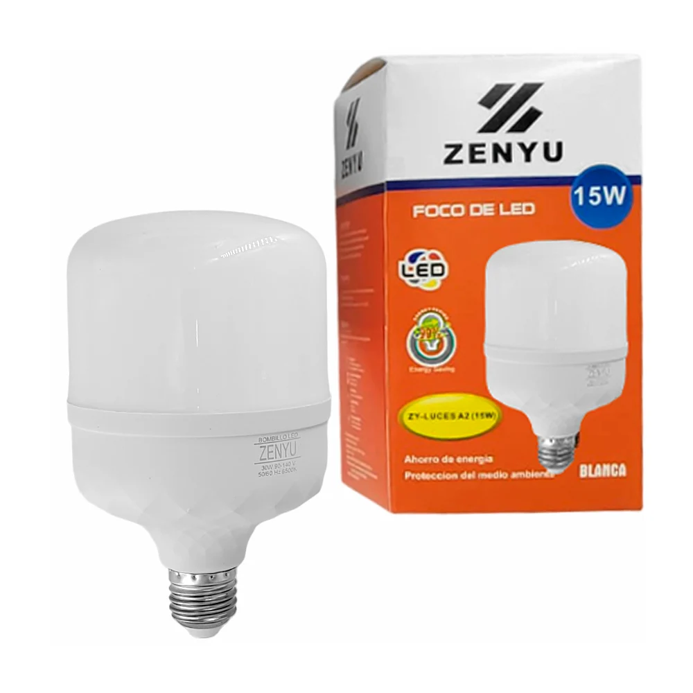Foco bombilla led zenyu ahorrador de 20w con luz blanca / zy-luces a2 (20w)
