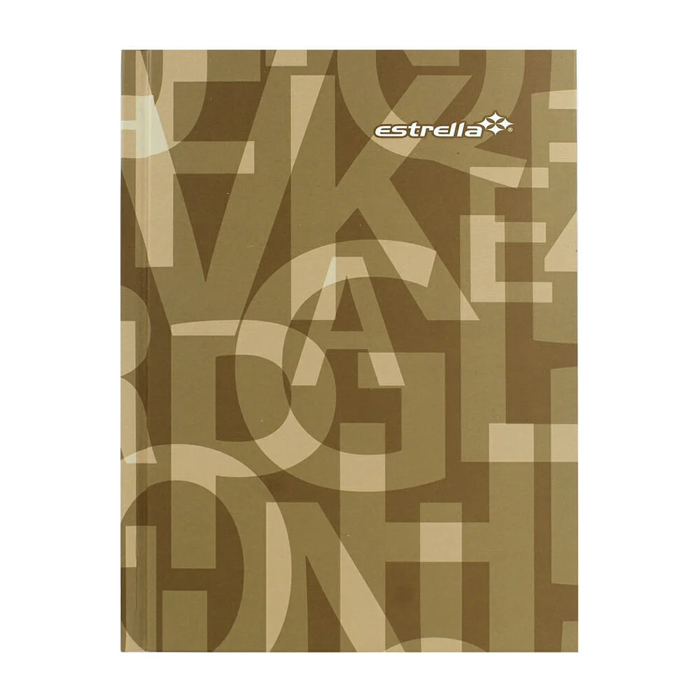 Cuaderno libreta estrella de pasta dura ...