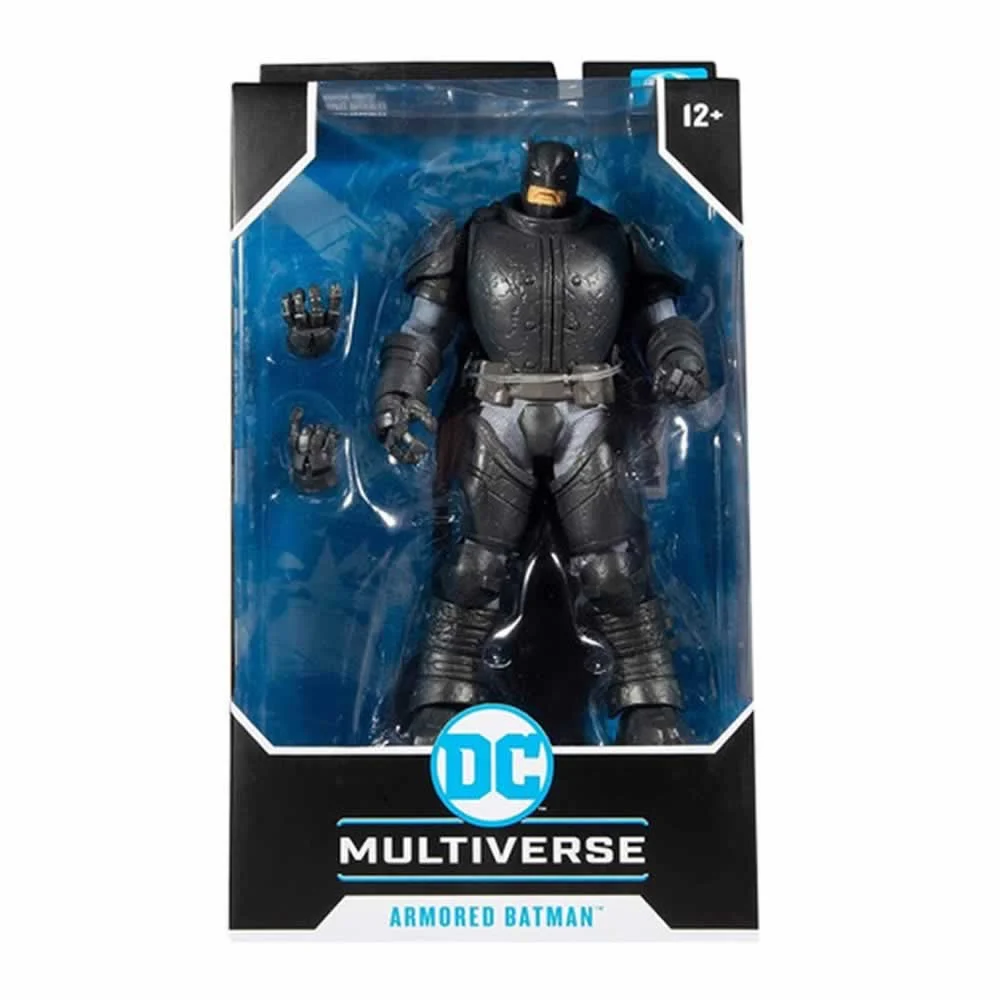 Figura de acción armored batman / dc multiverse con accesorios 061021fl