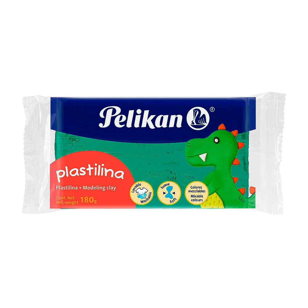Plastilina verde pelikan marqueta, 180g ...