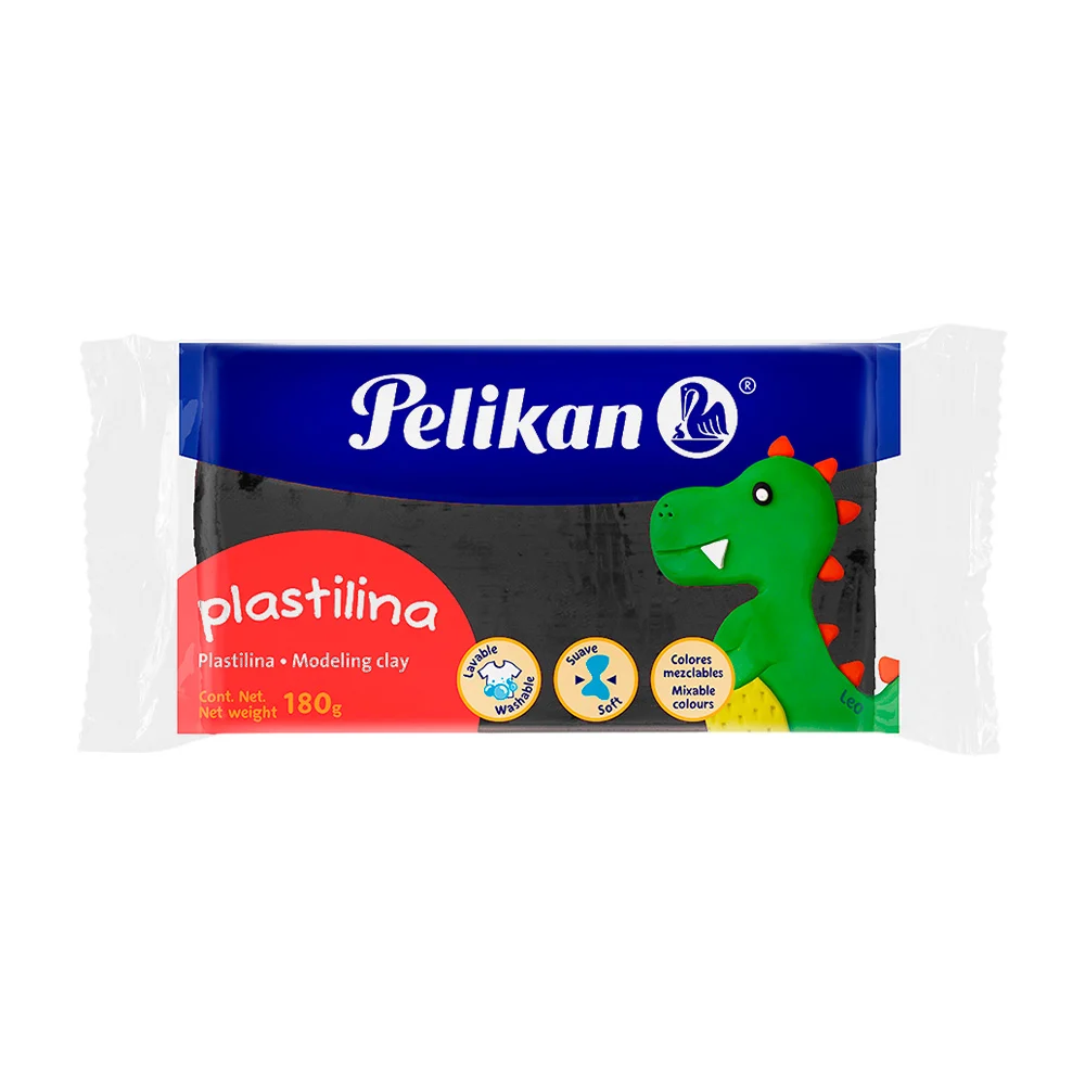 Plastilina negra pelikan marqueta, 180g ...