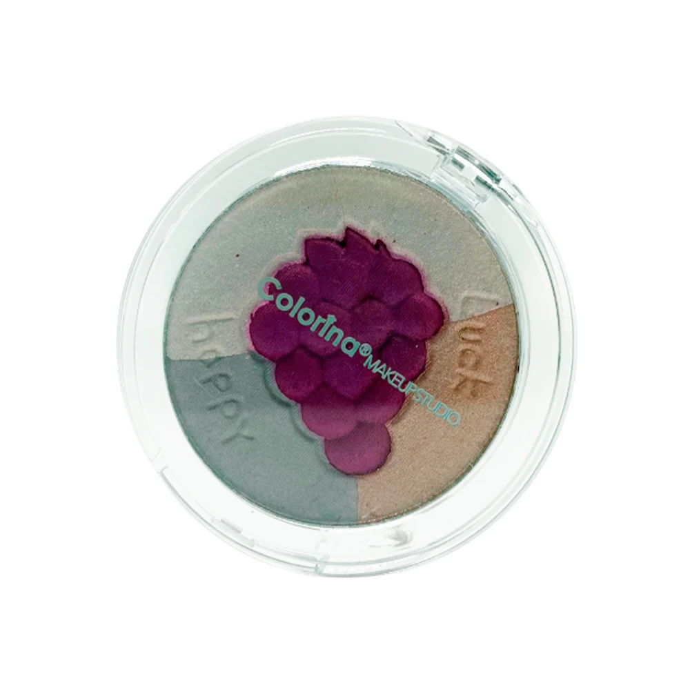 Polvo iluminador compacto colorina con f...