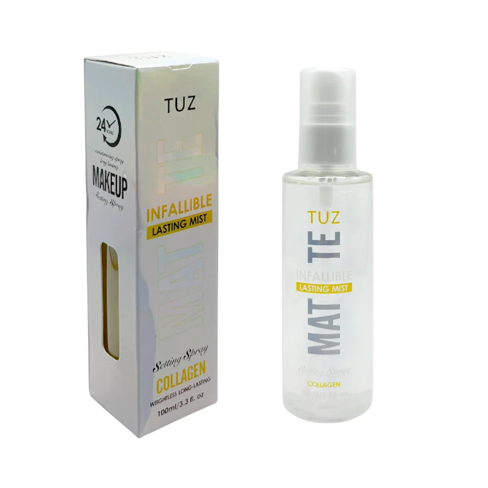 Fijador facial de maquillaje tuz en spra...
