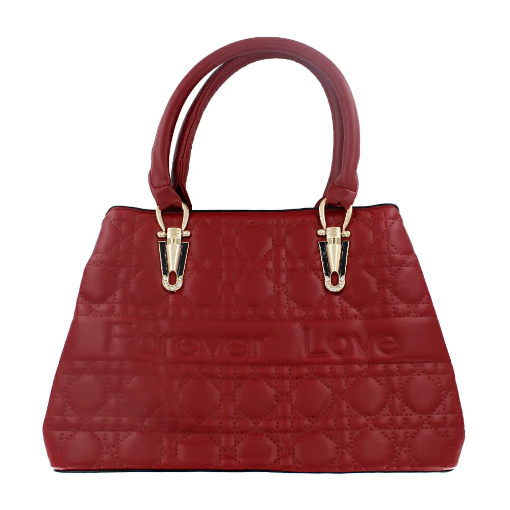 Bolsa forever love de mano con 3 compart...