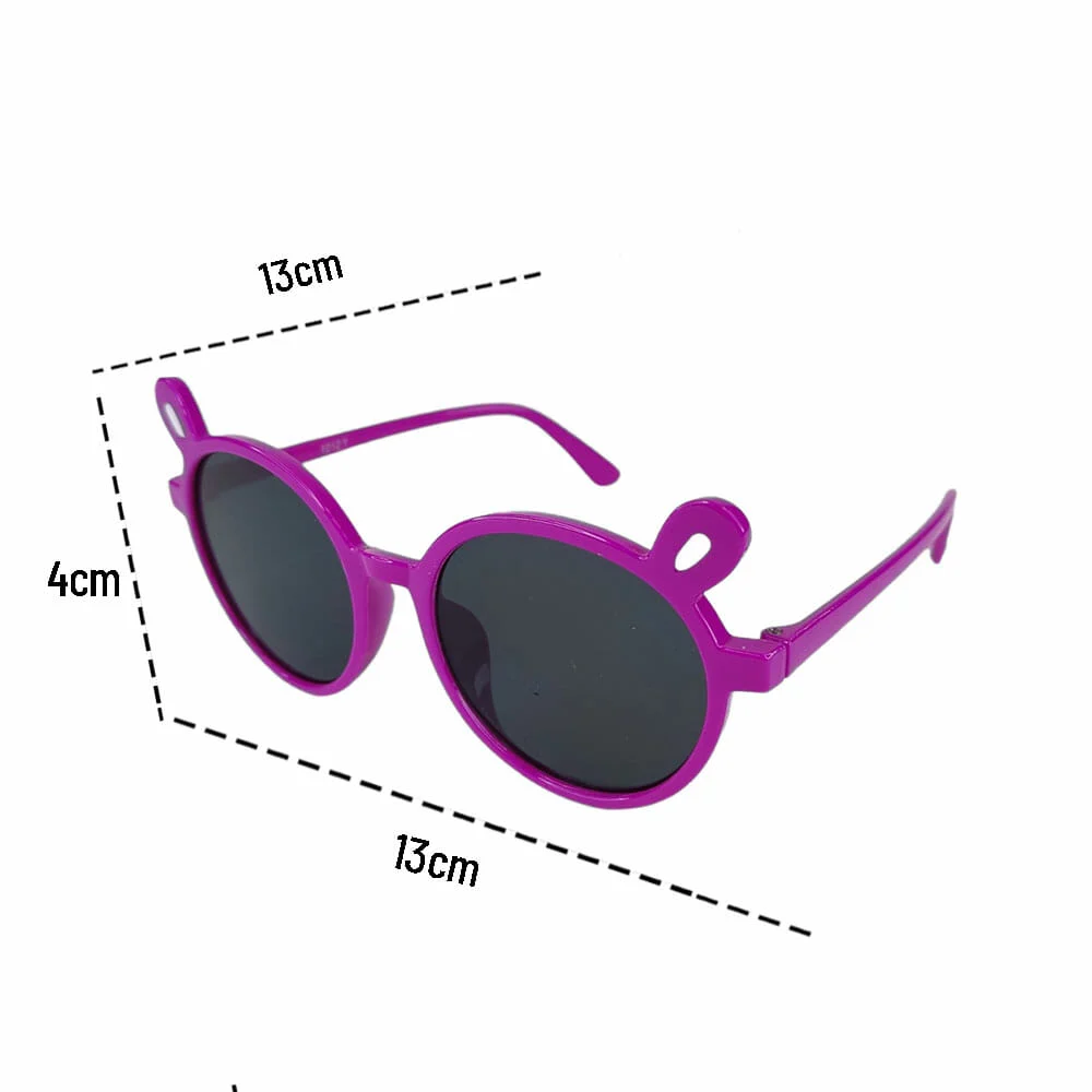 Lentes de sol infantiles con diseño, variedad de colores 1012-1f