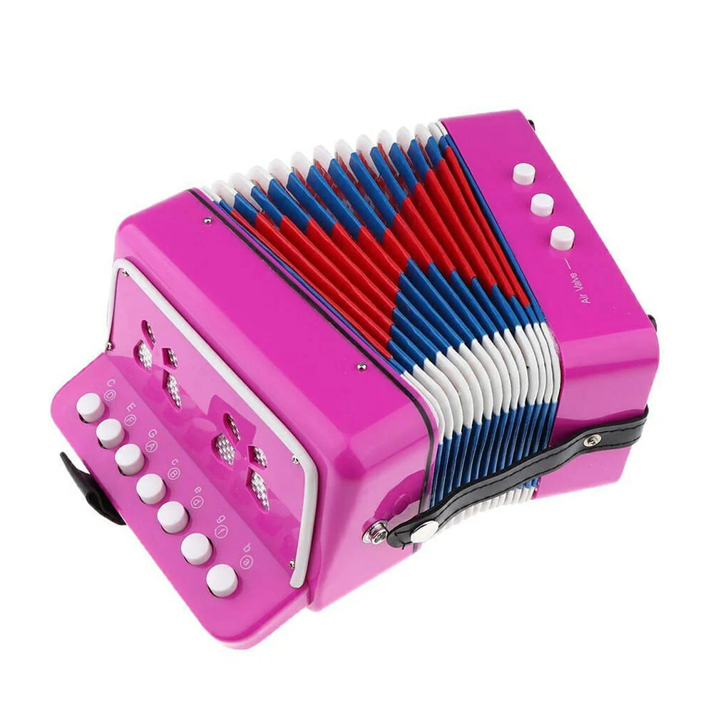 Mini acordeón musical infantil de juguete, variedad de colores / accordion / 103m