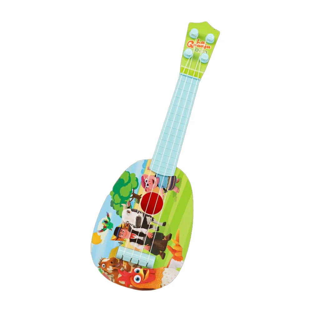 Ukulele de juguete con diseño de la granja de zenón / 1090