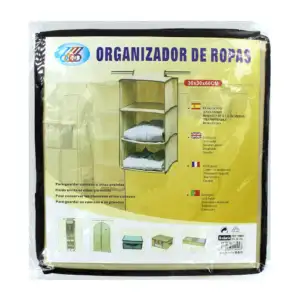 Organizador multifuncional de tela con 3 compartimentos 30x30x60cm / …