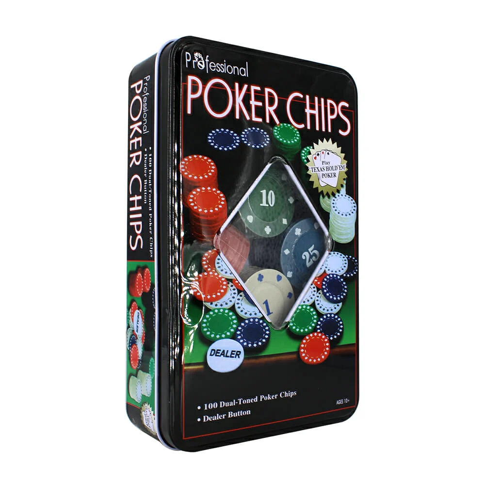 Estuche con fichas de poker profesionale...